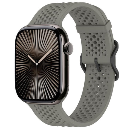 xDfind Breathable Silicone Watch Band, For Apple Watch 42 / 44 / 45 / 46 / 49mm, For Apple Watch 38 / 40 / 41 / S10 42mm - DealBuddy