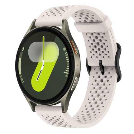 xDfind Breathable Silicone Watch Band, For Samsung Galaxy Watch Ultra / Ultra 2025, For Samsung Galaxy Watch8 / 8 Classic, For Samsung Galaxy Watch 7 / 6 / 5 / FE - DealBuddy