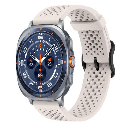 xDfind Breathable Silicone Watch Band, For Samsung Galaxy Watch Ultra / Ultra 2025, For Samsung Galaxy Watch8 / 8 Classic, For Samsung Galaxy Watch 7 / 6 / 5 / FE - DealBuddy