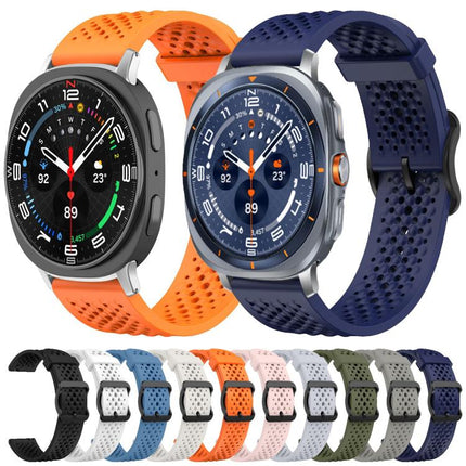 xDfind Breathable Silicone Watch Band, For Samsung Galaxy Watch Ultra / Ultra 2025, For Samsung Galaxy Watch8 / 8 Classic, For Samsung Galaxy Watch 7 / 6 / 5 / FE - DealBuddy