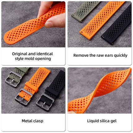 xDfind Breathable Silicone Watch Band, For Samsung Galaxy Watch Ultra / Ultra 2025, For Samsung Galaxy Watch8 / 8 Classic, For Samsung Galaxy Watch 7 / 6 / 5 / FE - DealBuddy
