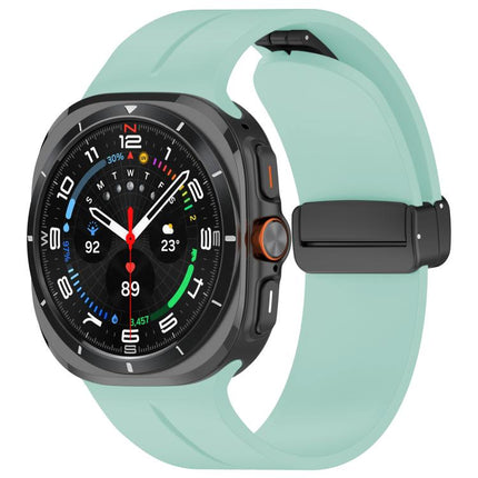 xDfind  Flat Head Groove Folding Black Buckle Silicone Watch Band - DealBuddy