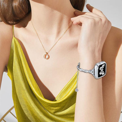 xDfind Twist Bracelet Diamond Metal Watch Band - DealBuddy