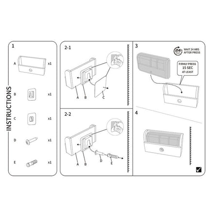 For Liftmaster Garage Remote Control Wall Mount Bracket