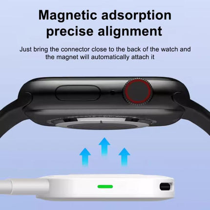 xDfind 8 Pin and Type-C Portable Smart Watch Magnetic Wireless Charger for Apple Watch - DealBuddy