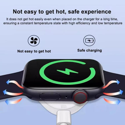 xDfind 8 Pin and Type-C Portable Smart Watch Magnetic Wireless Charger for Apple Watch - DealBuddy