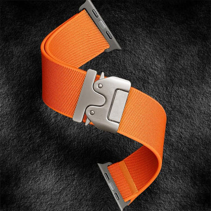 xDfind Parachute Buckle Stretch Nylon Watch Band, For Apple Watch 42 / 44 / 45 / 46 / 49mm, For Apple Watch 38 / 40 / 41 / S10 42mm - DealBuddy