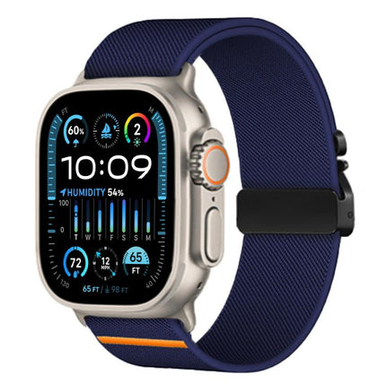 xDfind Parachute Buckle Stretch Nylon Watch Band, For Apple Watch 42 / 44 / 45 / 46 / 49mm, For Apple Watch 38 / 40 / 41 / S10 42mm - DealBuddy