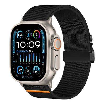 xDfind Parachute Buckle Stretch Nylon Watch Band, For Apple Watch 42 / 44 / 45 / 46 / 49mm, For Apple Watch 38 / 40 / 41 / S10 42mm - DealBuddy