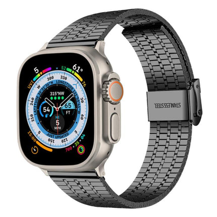 xDfind Seven Beads Buckle Stainless Steel Watch Band