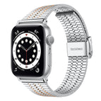 For Apple Watch 38 / 40 / 41 / S10 42mm / Silver Rose Gold