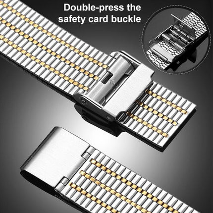 xDfind Seven Beads Buckle Stainless Steel Watch Band, For Samsung Galaxy Watch Ultra / Ultra 2025, For Samsung Galaxy Watch8 / 8 Classic, For Samsung Galaxy Watch 7 / 6 / 5 / FE - DealBuddy