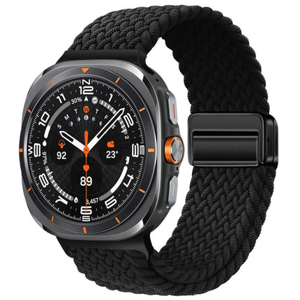xDfind Magnetic Buckle Nylon Braid Loop Watch Band