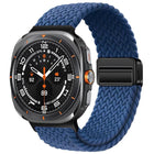xDfind Magnetic Buckle Nylon Braid Loop Watch Band - DealBuddy