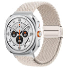xDfind Magnetic Buckle Nylon Braid Loop Watch Band