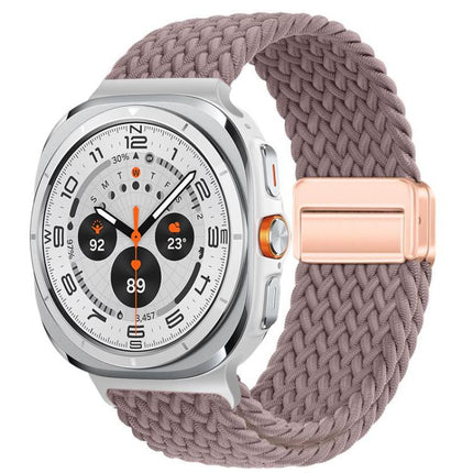 xDfind Magnetic Buckle Nylon Braid Loop Watch Band - DealBuddy