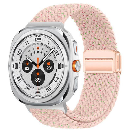 xDfind Magnetic Buckle Nylon Braid Loop Watch Band - DealBuddy