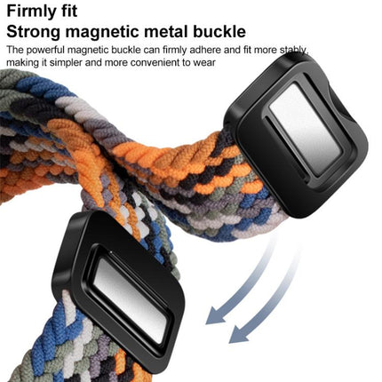 xDfind Magnetic Buckle Nylon Braid Loop Watch Band - DealBuddy