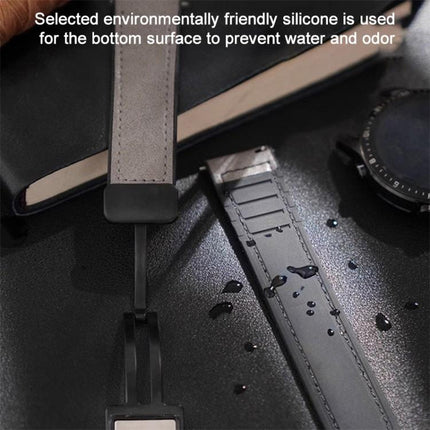 xDfind Crazy Horse Pattern Silicone Skin Magnetic Buckle Watch Band, For Samsung Galaxy Watch Ultra / Ultra 2025, For Samsung Galaxy Watch8 / 8 Classic - DealBuddy