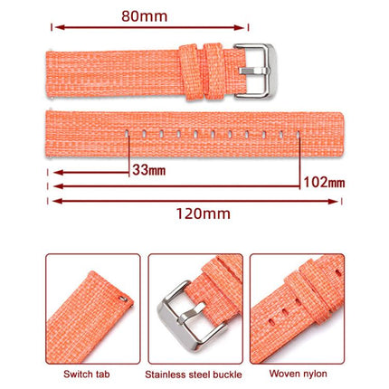 xDfind Nylon Canvas Watch Band