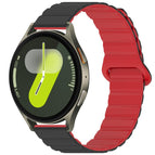 For Samsung Galaxy Watch 7 / 6 / 5 / FE / Black Red
