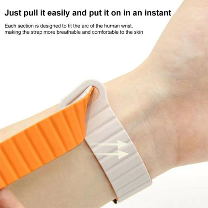 xDfind Loop Magnetic Glossy Silicone Watch Band