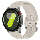 xDfind Silver Buckle Silicone Sport Watch Band