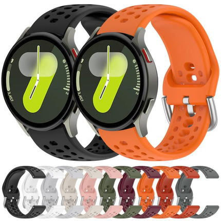 xDfind Silver Buckle Silicone Sport Watch Band - DealBuddy