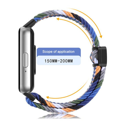 xDfind Magnetic Buckle Nylon Braided Watch Band