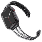 xDfind Three Diamond Metal Watch Band, For Apple Watch 42 / 44 / 45 / 46 / 49mm, For Apple Watch 38 / 40 / 41 / S10 42mm - DealBuddy