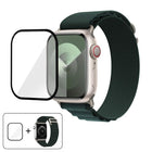 Buckle Loop Nylon Watch Band with 3D Curved Film, For Apple Watch Series 10 42mm - DealBuddy