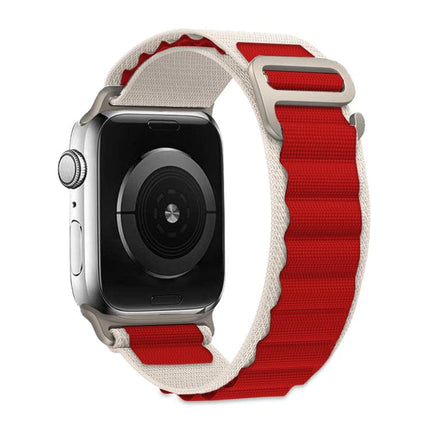 Buckle Loop Nylon Watch Band with 3D Curved Film, For Apple Watch Series 41mm - DealBuddy