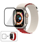 For Apple Watch Ultra 2 / 1 49mm / White Red