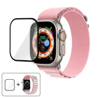 Buckle Loop Nylon Watch Band with 3D Curved Film, For Apple Watch Ultra 2 / 1 49mm - DealBuddy