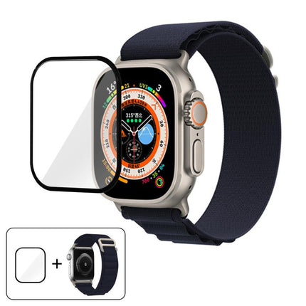 Buckle Loop Nylon Watch Band with 3D Curved Film, For Apple Watch Ultra 2 / 1 49mm - DealBuddy