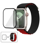 For Apple Watch Series 42mm / Black Red