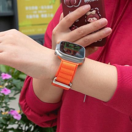 Buckle Loop Nylon Watch Band with 3D Curved Film, For Apple Watch Ultra 2 / 1 49mm - DealBuddy