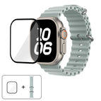 For Apple Watch Ultra 2 / 1 49mm / Stone Lotus Blue