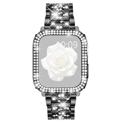 xDfind Diamond Jewelry Metal Watch Band with Case, For Apple Watch Series 10 46mm, For Apple Watch Series 10 42mm, For Apple Watch Series 44mm, For Apple Watch Series 40mm, For Apple Watch Ultra 2 / 1 49mm, For Apple Watch Series 45mm                  ... - DealBuddy