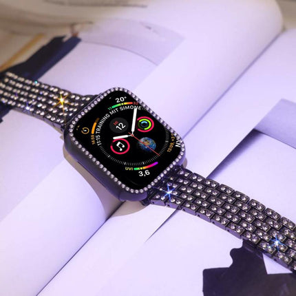 xDfind Bling Diamond Jewelry Metal Watch Band with Case, For Apple Watch Series 10 46mm, For Apple Watch Series 10 42mm, For Apple Watch Series 44mm, For Apple Watch Series 40mm, For Apple Watch Ultra 2 / 1 49mm, For Apple Watch Series 45mm            ... - DealBuddy