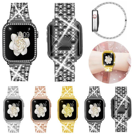 xDfind Bling Diamond Jewelry Metal Watch Band with Case - DealBuddy