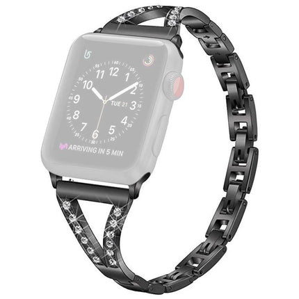 xDfind Herringbone Diamond Stainless Steel Watch Band - DealBuddy