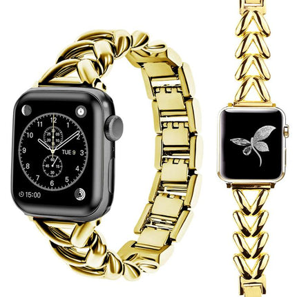 xDfind V-shaped Metal Watch Band