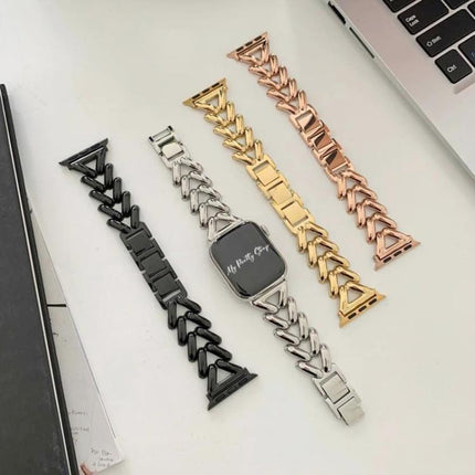 xDfind V-shaped Metal Watch Band - DealBuddy