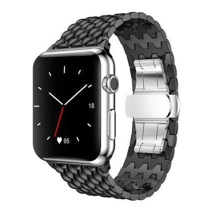 xDfind Dragon Texture Metal Watch Band