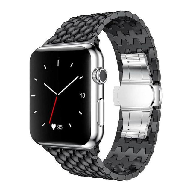xDfind Dragon Texture Metal Watch Band