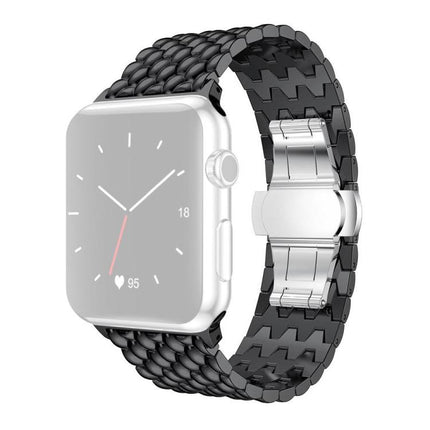 xDfind Dragon Texture Metal Watch Band