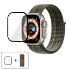For Apple Watch Ultra 2 / 1 49mm / Dark Green Orange