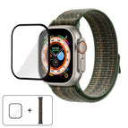 For Apple Watch Ultra 2 / 1 49mm / Dark Green Orange