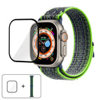 For Apple Watch Ultra 2 / 1 49mm / Bright Green Blue